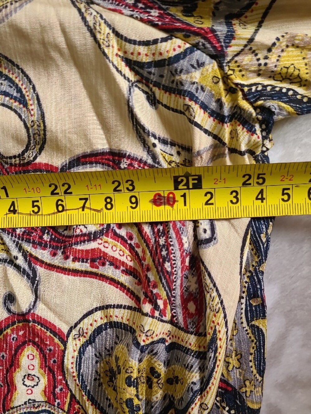 JODIFL Olive Paisley V-Neck Balloon Sleeve Tunic - Picture 11 of 15